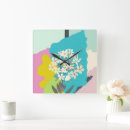 Recherche de pastel floral horloges Pour tous