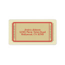 Search for movies return address labels Elegant