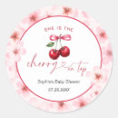 Search for red cherry fruit stickers Cherry on top