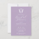 Recherche de monogram bridal shower invitations Rose