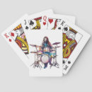 Search for drummer playing cards Drumming