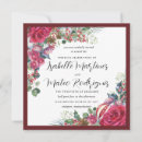 Search for square wedding invitations Greenery