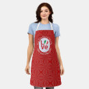 Search for italian love aprons Heart