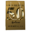 Search for metallic gift bags Birthday