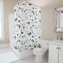 Search for black and white marble shower curtains Pattern