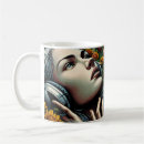 Search for beautiful sunflower mugs Woman