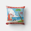 Search for coastal christmas pillows Tropical
