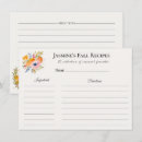 Search for 4x6 recipe cards Floral
