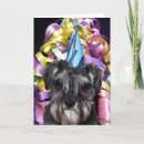 Search for schnauzer birthday cards Party