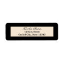 Search for glam return address labels Chic