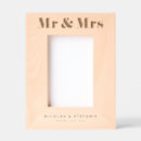 Search for engraved picture frames Newlyweds