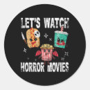 Search for retro movie stickers Halloween