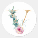Search for v stickers Initial
