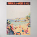 Search for vintage bermuda posters Illustration