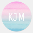 Search for 3 initial stickers Pink