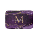 Search for purple glitter bath mats Monogrammed