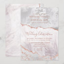 Search for marble and rose gold wedding invitations Couple