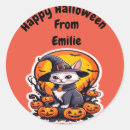 Search for cute witch stickers Pumpkin