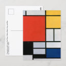 Recherche de mondrian cartes postales Abstrait