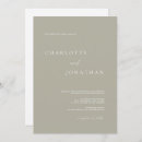 Search for grey wedding invitations Modern