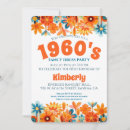 Recherche de les années 1960 invitations Hippie