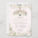 Search for pink white birthday invitations Roses
