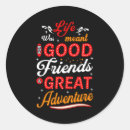 Search for good life stickers Typography