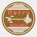 Search for game stickers Retro gaming
