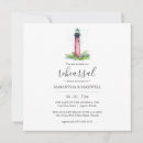 Search for lighthouse rehearsal dinner invitations Beach