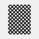 Search for black and white polka dot blankets Cute