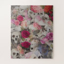 Recherche de crâne puzzles Rose