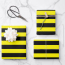Search for yellow and black wrapping paper Stripes