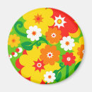 Recherche de de flower power magnets Rétro