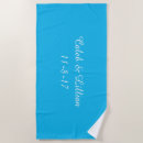 Search for wedding towels Blue