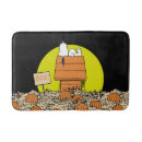 Search for halloween bath mats Charles schulz