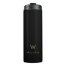 Recherche de gold monogram travel mugs Noir