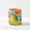 Search for fruits mugs Colourful