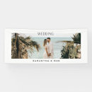 Search for beach wedding banners Minimalist