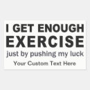 Search for funny exercise stickers Humour