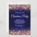 Recherche de bleu et or noël invitations Family