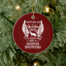 Search for german shepherd dog ornaments Memorial