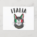 Recherche de mascottes cartes postales Équipe d'italie