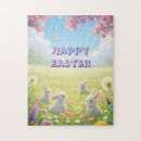Search for easter puzzles Bunny rabbit