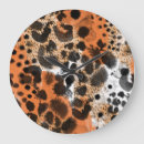 Recherche de motif animal horloges Peau