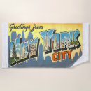 Recherche de new york serviettes de plage Ville