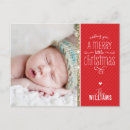 Search for newborn christmas cards Typography