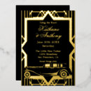 Recherche de style gatsby invitations Vingtaine