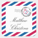 Recherche de timbre rouge autocollants Courrier