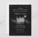 Recherche de crown baby shower invitations Élégant