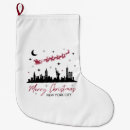 Search for new york city christmas stockings Merry